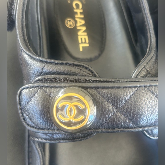 Chanel Quilted Dad Sandals - Sz 37 - Picture 9 of 11